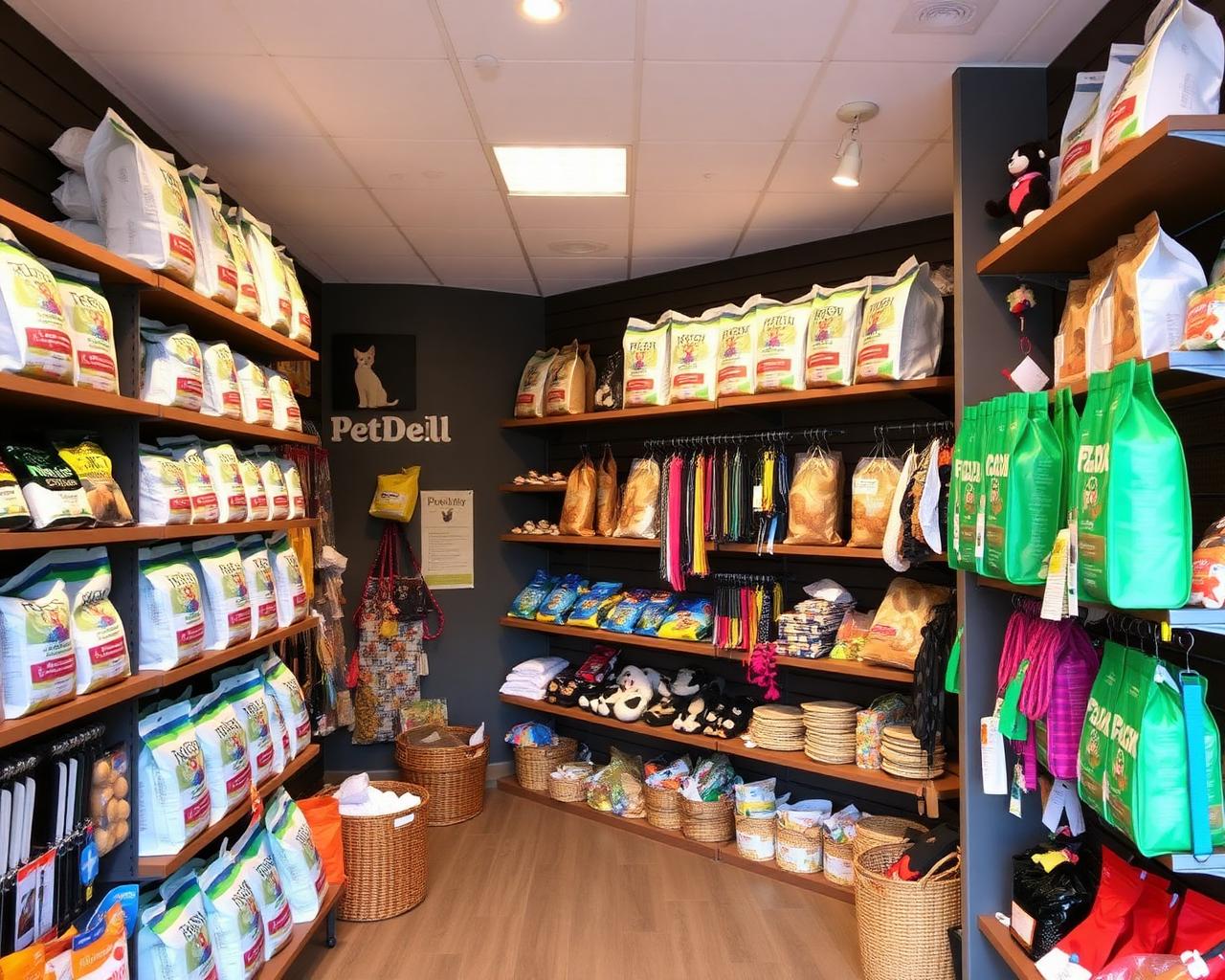 Pet shop interiér